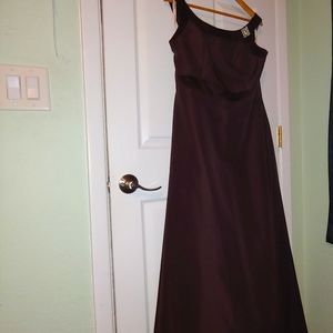 David's Bridal Bridesmaid Dress Size 16